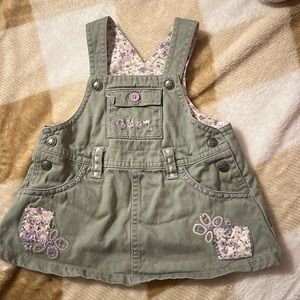 Koala Kids Green Vintage 3-6m Overalls